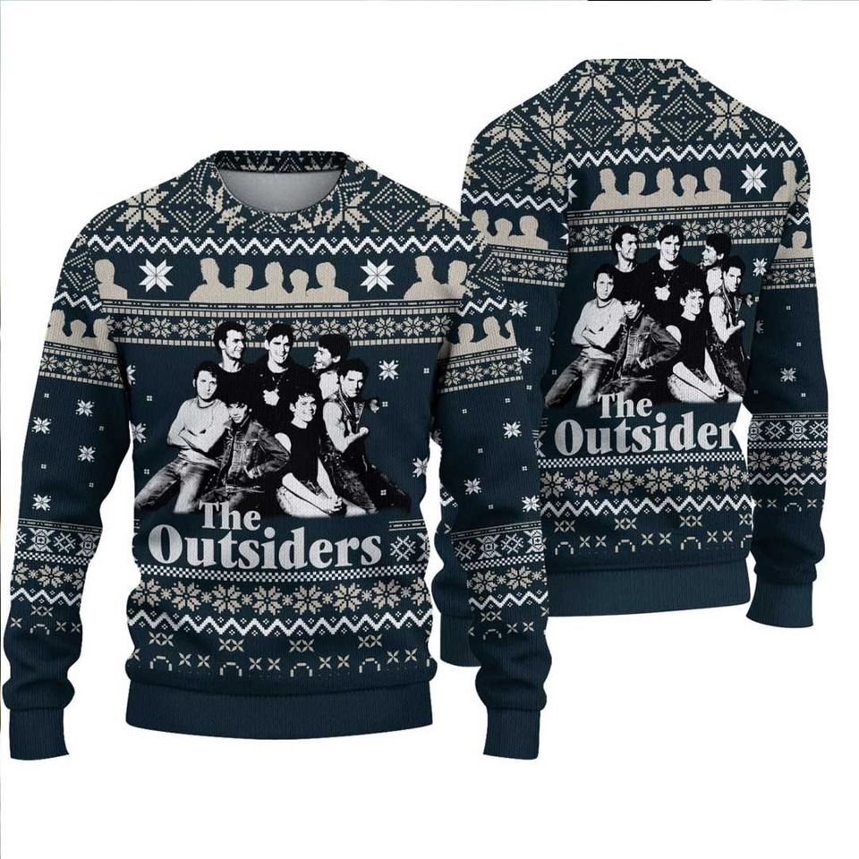 The Outsiders Characters Ugly Christmas Sweater