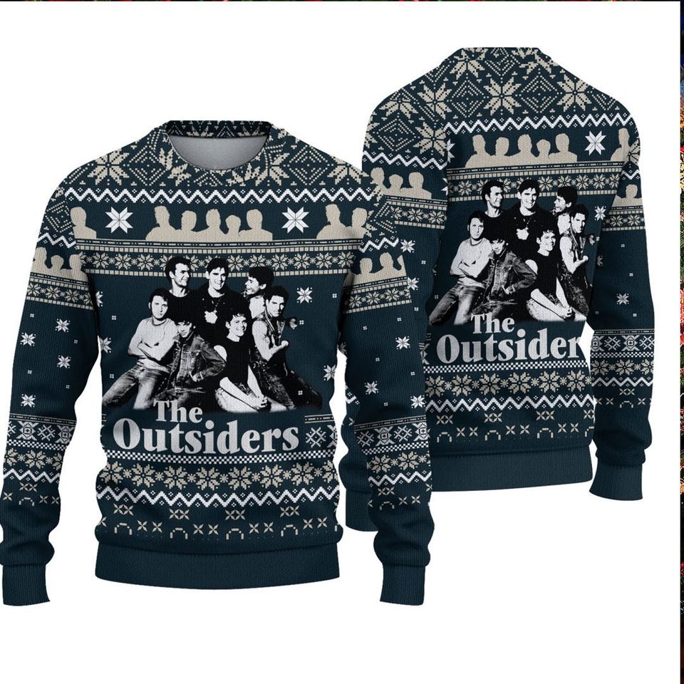 The Outsiders Characters Ugly Christmas Sweater
