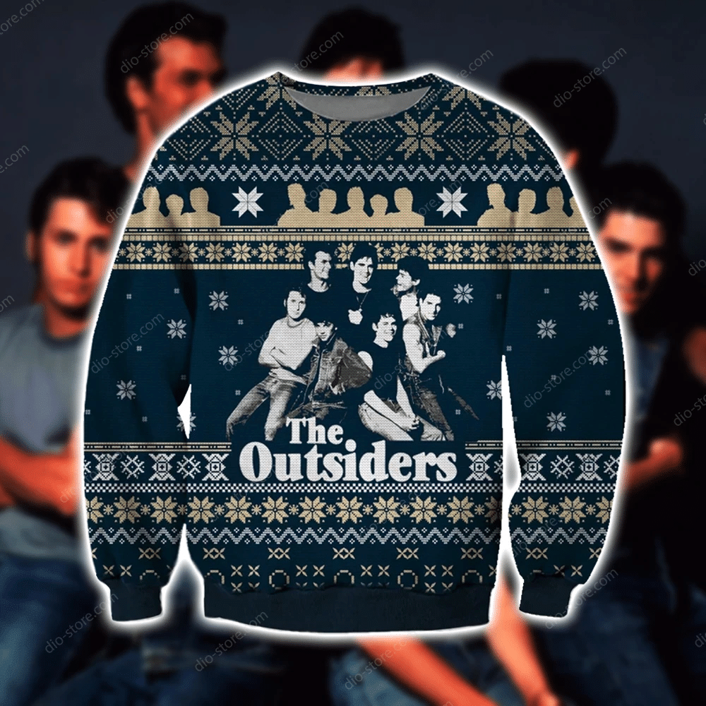 The Outsiders Ugly Christmas Sweater Adult 3D Funny Matching for family