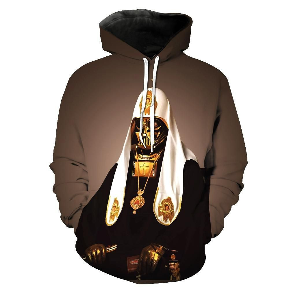 The Pope Star Wars 3D All Over Print Hoodie, Zip Hoodie