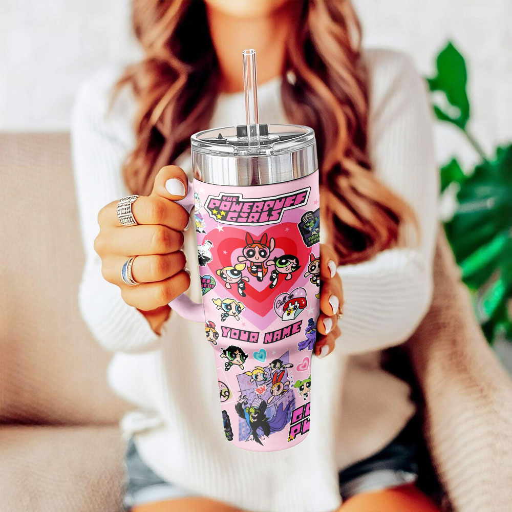 The Powerpuff Girls Custom Stanley Cup 40 oz 30 oz Tumbler With HandleTVC2301128 - Image 2