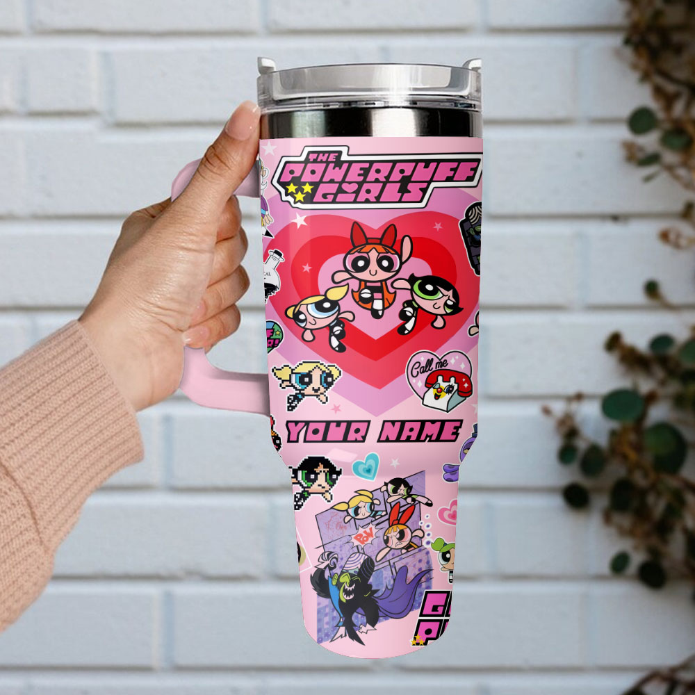 The Powerpuff Girls Custom Stanley Cup 40 oz 30 oz Tumbler With HandleTVC2301128 - Image 5