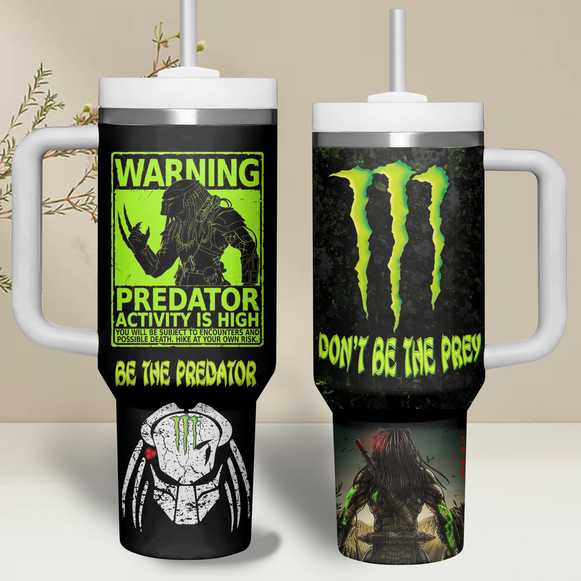 The Predator Movies Custom Stanley Cup 40 oz 30 oz Tumbler With HandleTVC2301266