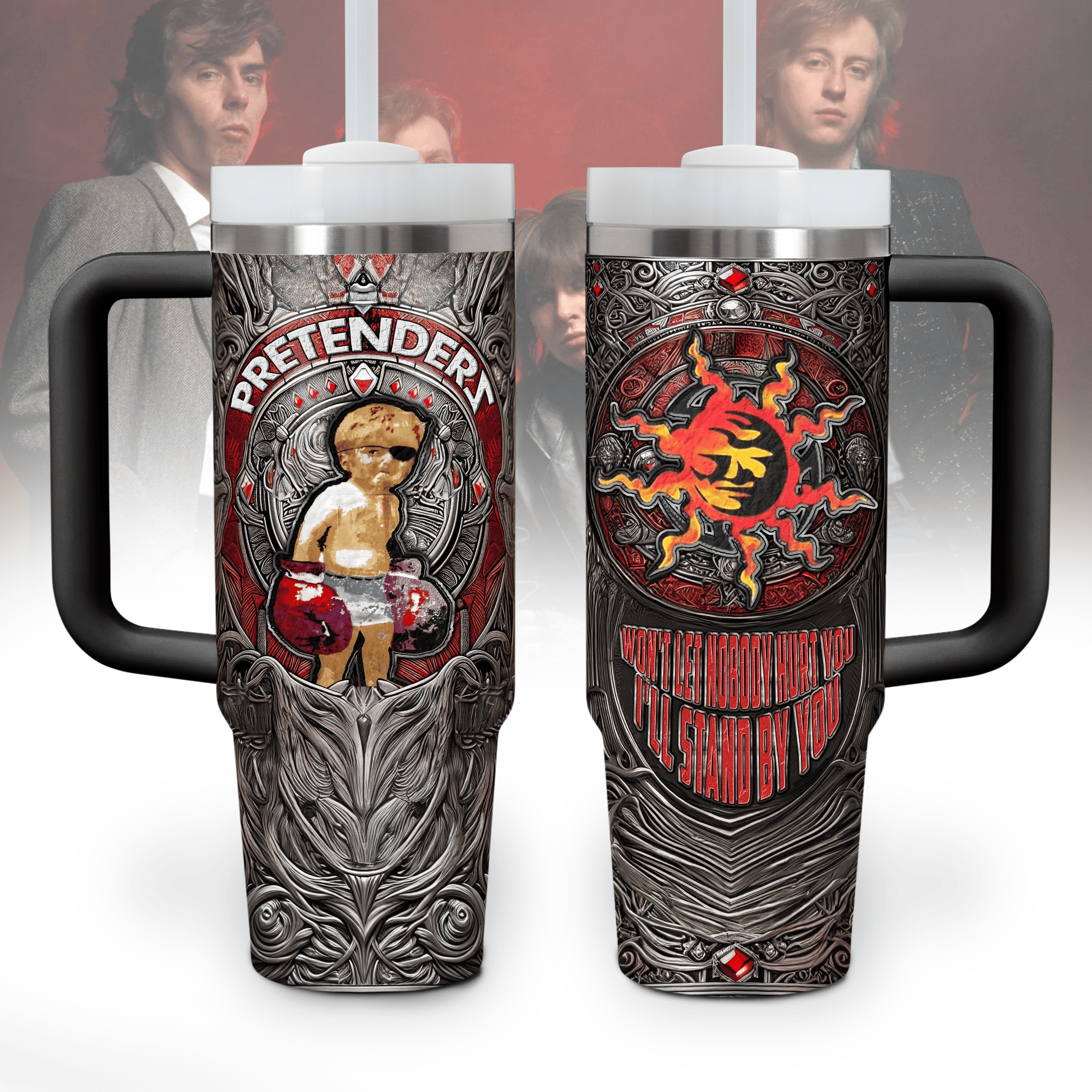 The Pretenders Music Custom Stanley Cup 40 oz 30 oz Tumbler With HandleTVC2301527