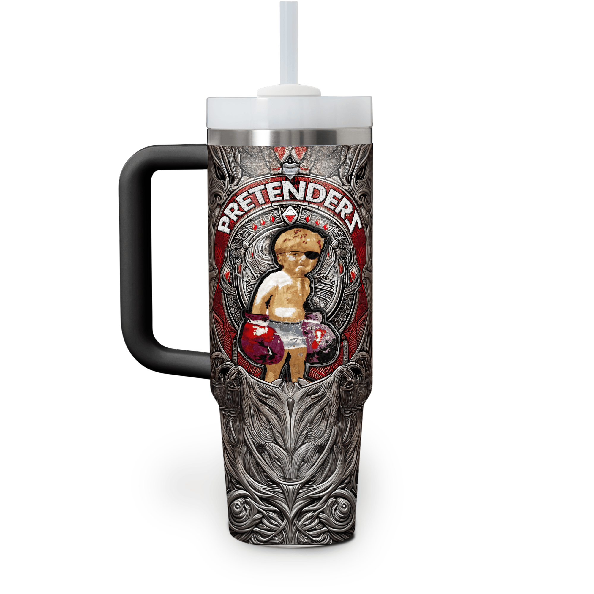 The Pretenders Music Custom Stanley Cup 40 oz 30 oz Tumbler With HandleTVC2301527 - Image 3