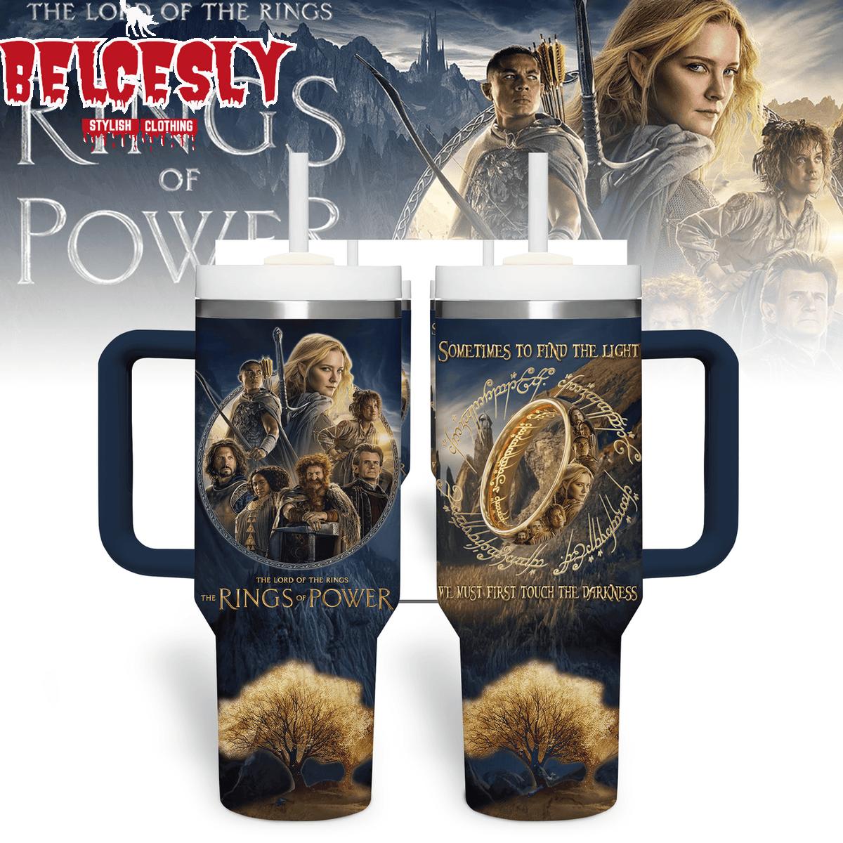 The Rings Of Power TV Series Custom Stanley Cup 40 oz 30 oz Tumbler With HandleTVC2301537