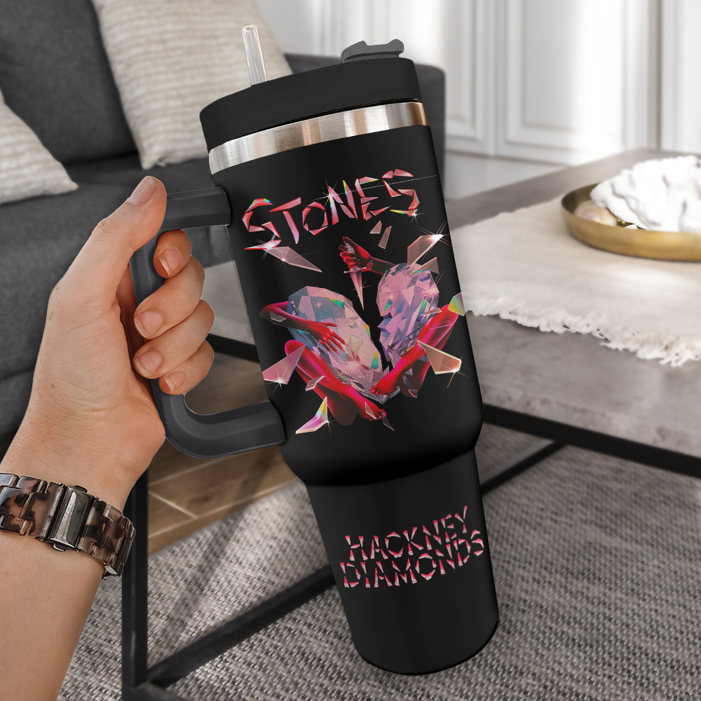 The Rolling Stones Music Custom Stanley Cup 40 oz 30 oz Tumbler With HandleTVC2301846 - Image 2