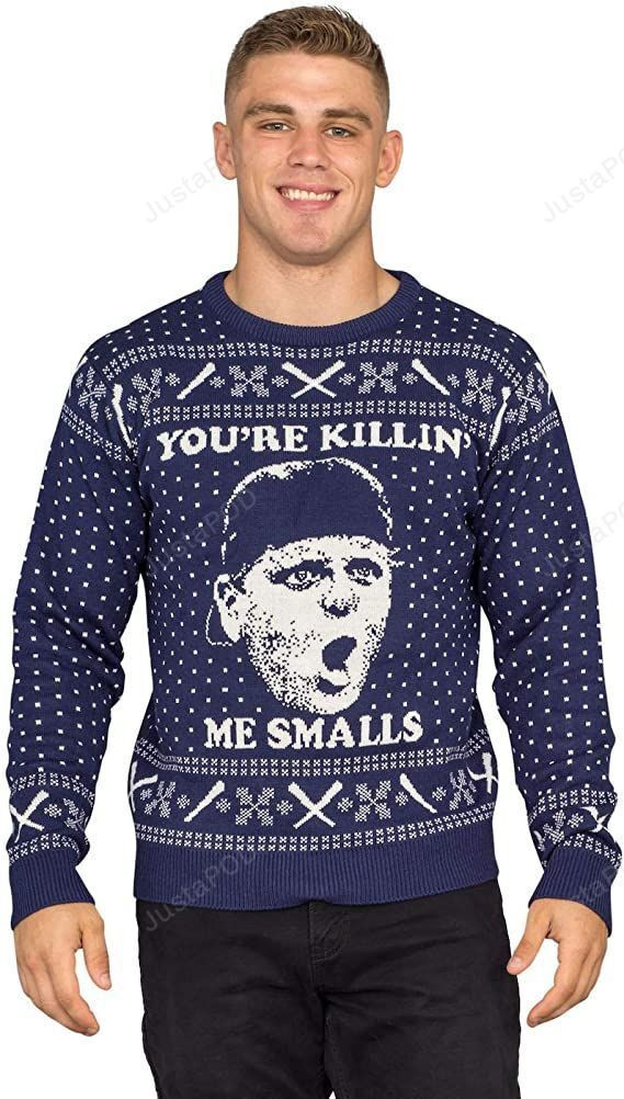 The Sandlot You Are Killin Me Smalls Ugly Christmas Sweater Adult 3D Funny Matching for family