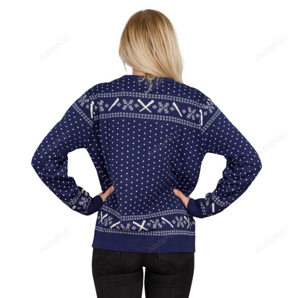 The Sandlot You'Re Killing Me Smalls Navy Ugly Christmas Sweater Adult 3D Funny Matching for family - Image 2