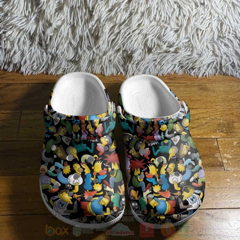 The Simpsons TV Series Crocs Crocband Clogs Shoes Comfortable For Men Women and Kids - Image 5