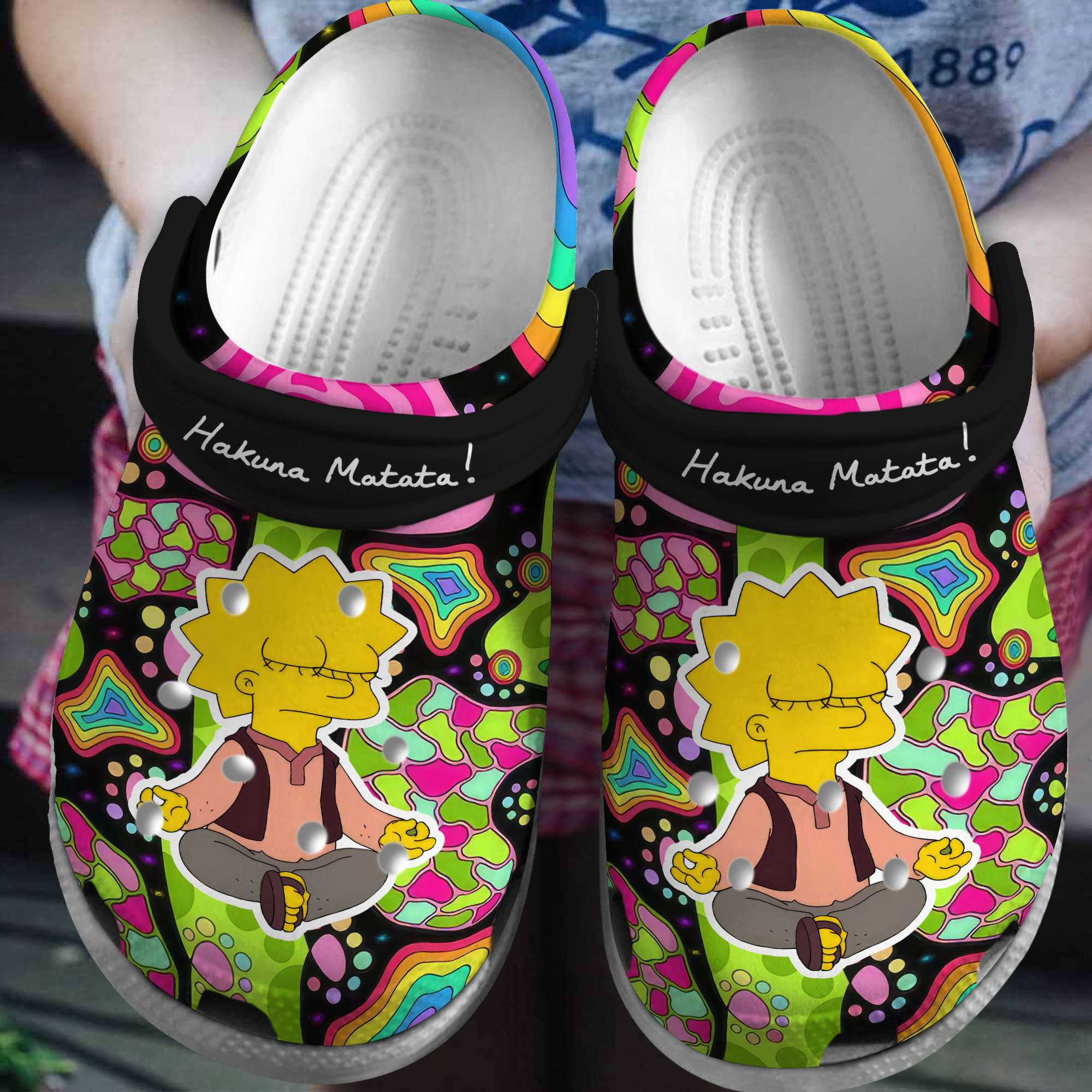 The Simpsons TV Series Crocs Crocband Clogs Shoes Comfortable For Men Women and Kids