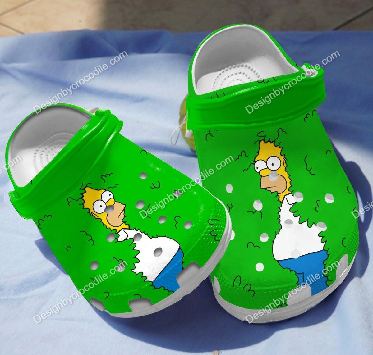 The Simpsons TV series Crocs Crocband Clogs Shoes Comfortable For Men Women and Kids