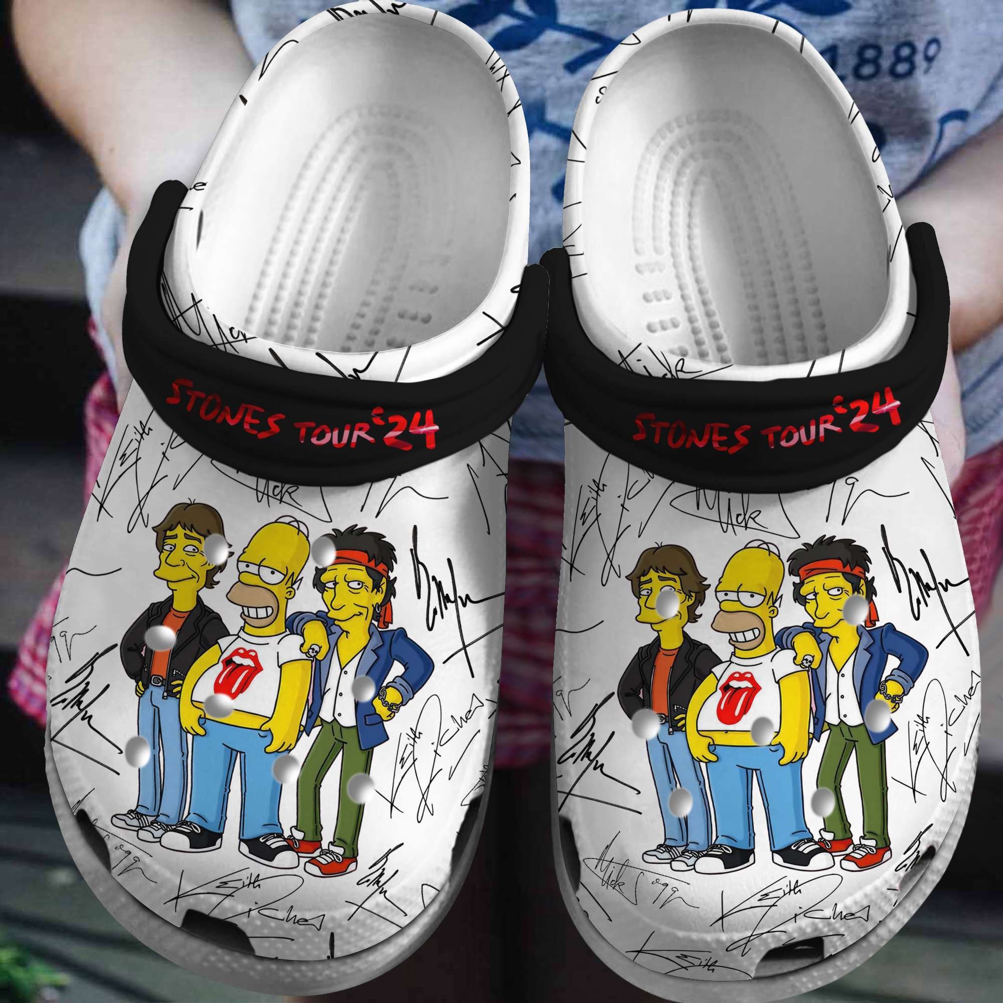 The Simpsons TV Series Crocs Crocband Clogs Shoes Comfortable For Men Women and Kids