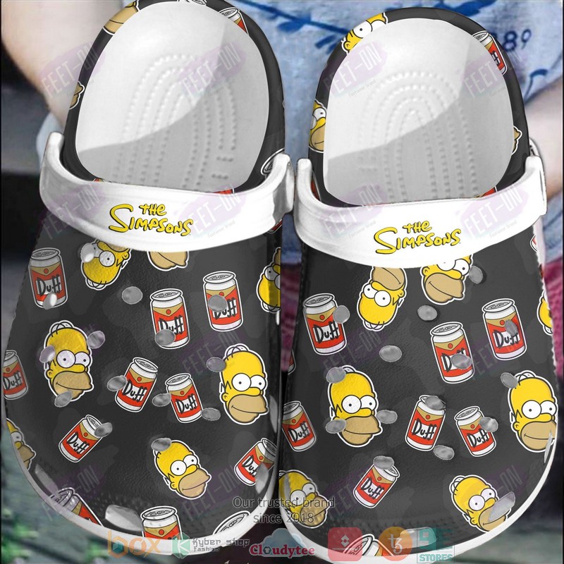 The Simpsons TV Series Crocs Crocband Clogs Shoes Comfortable For Men Women and Kids