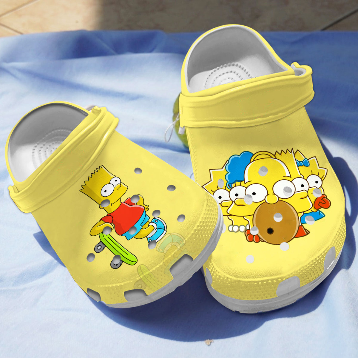 The Simpsons TV Series Crocs Crocband Clogs Shoes Comfortable For Men Women and Kids