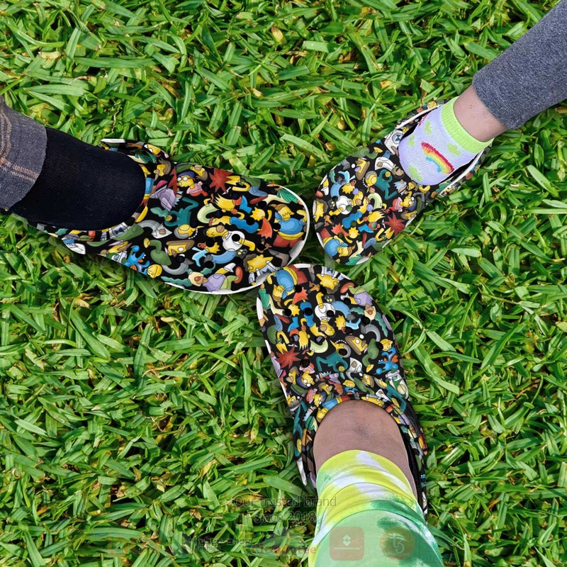 The Simpsons TV Series Crocs Crocband Clogs Shoes Comfortable For Men Women and Kids - Image 4