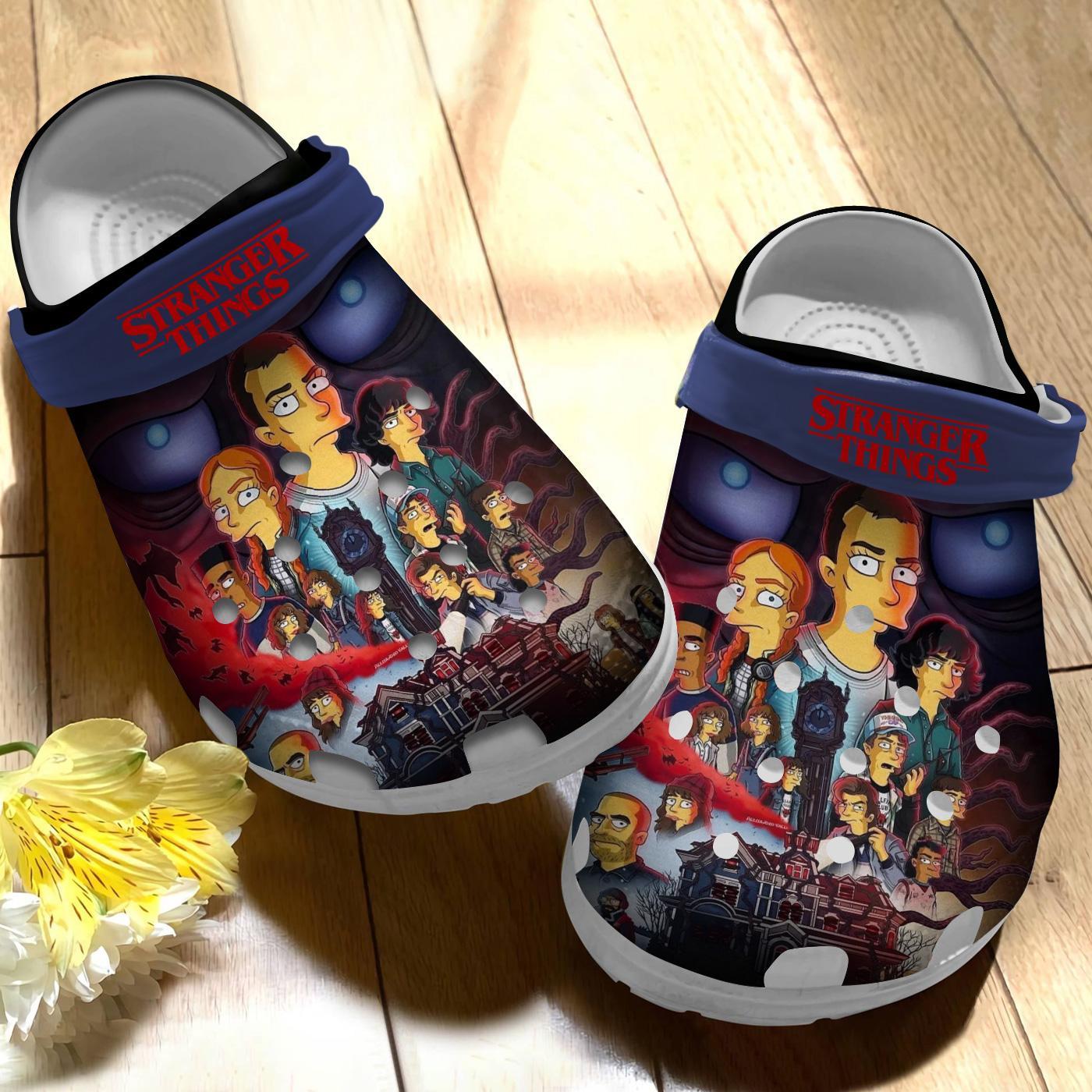 The Simpsons TV series Crocs Crocband Clogs Shoes Comfortable For Men Women and Kids