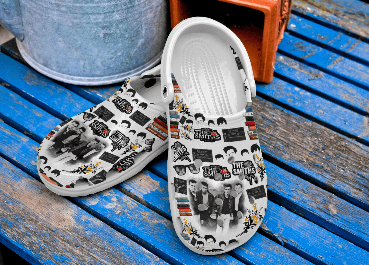 The Smiths music Crocs Crocband Clogs Shoes Comfortable For Men Women and Kids - Image 5