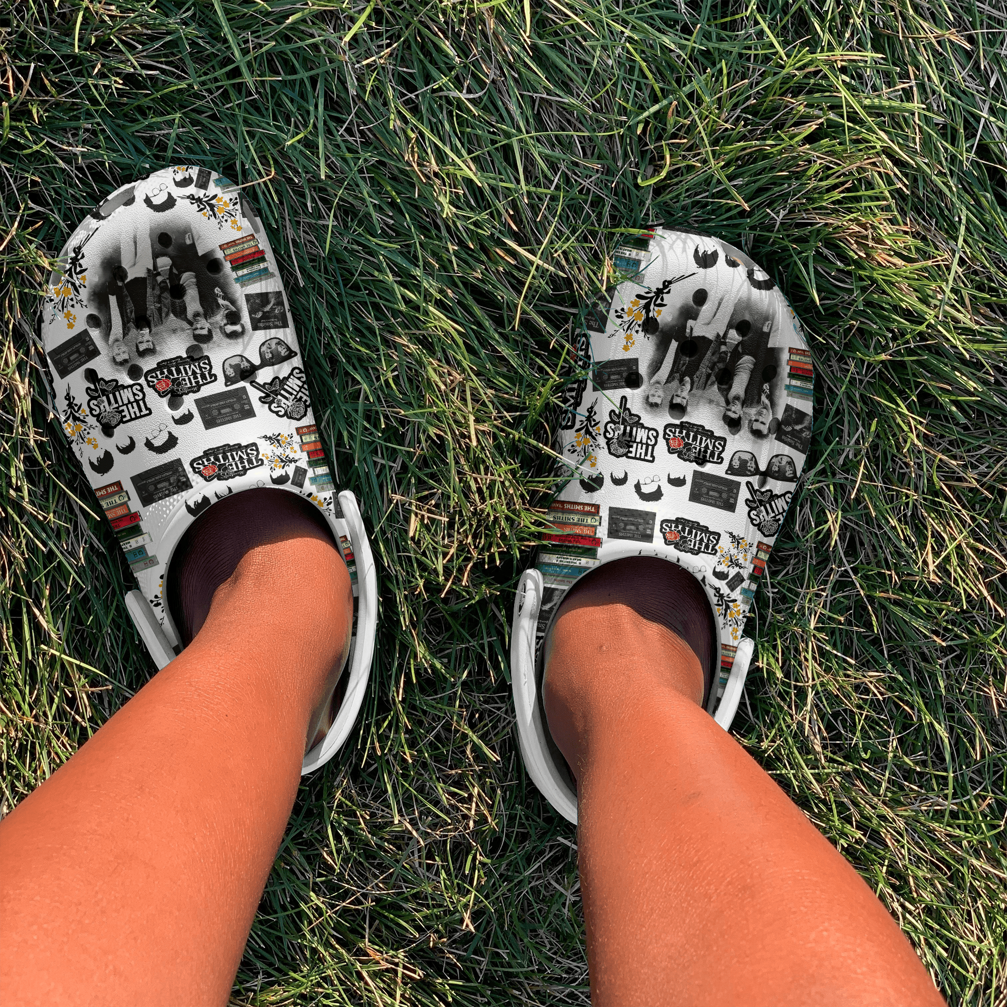 The Smiths music Crocs Crocband Clogs Shoes Comfortable For Men Women and Kids - Image 2