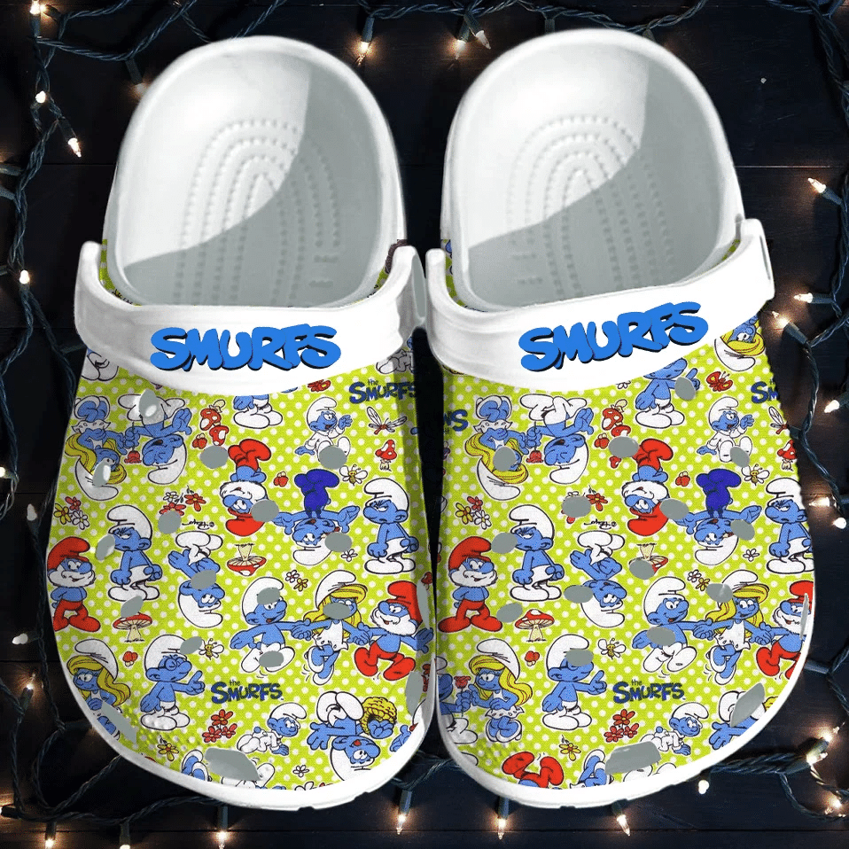 The Smurfs Crocs Clog Shoes