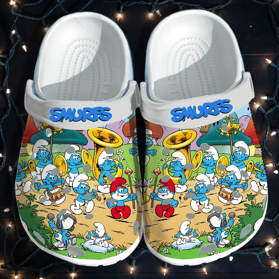 The Smurfs Crocs Clog Shoes
