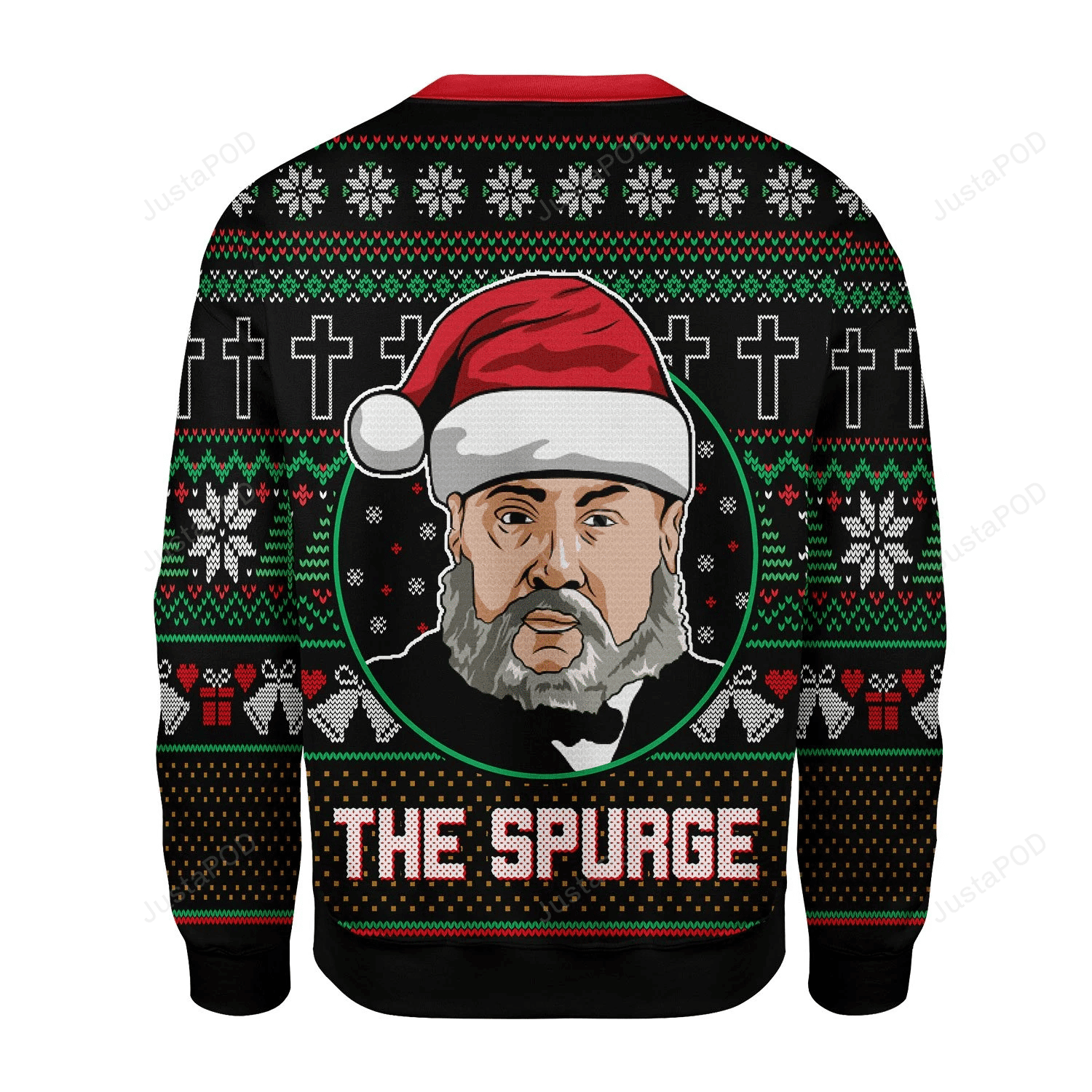 The Spurge Ugly Christmas Sweater Adult 3D Funny Matching for family