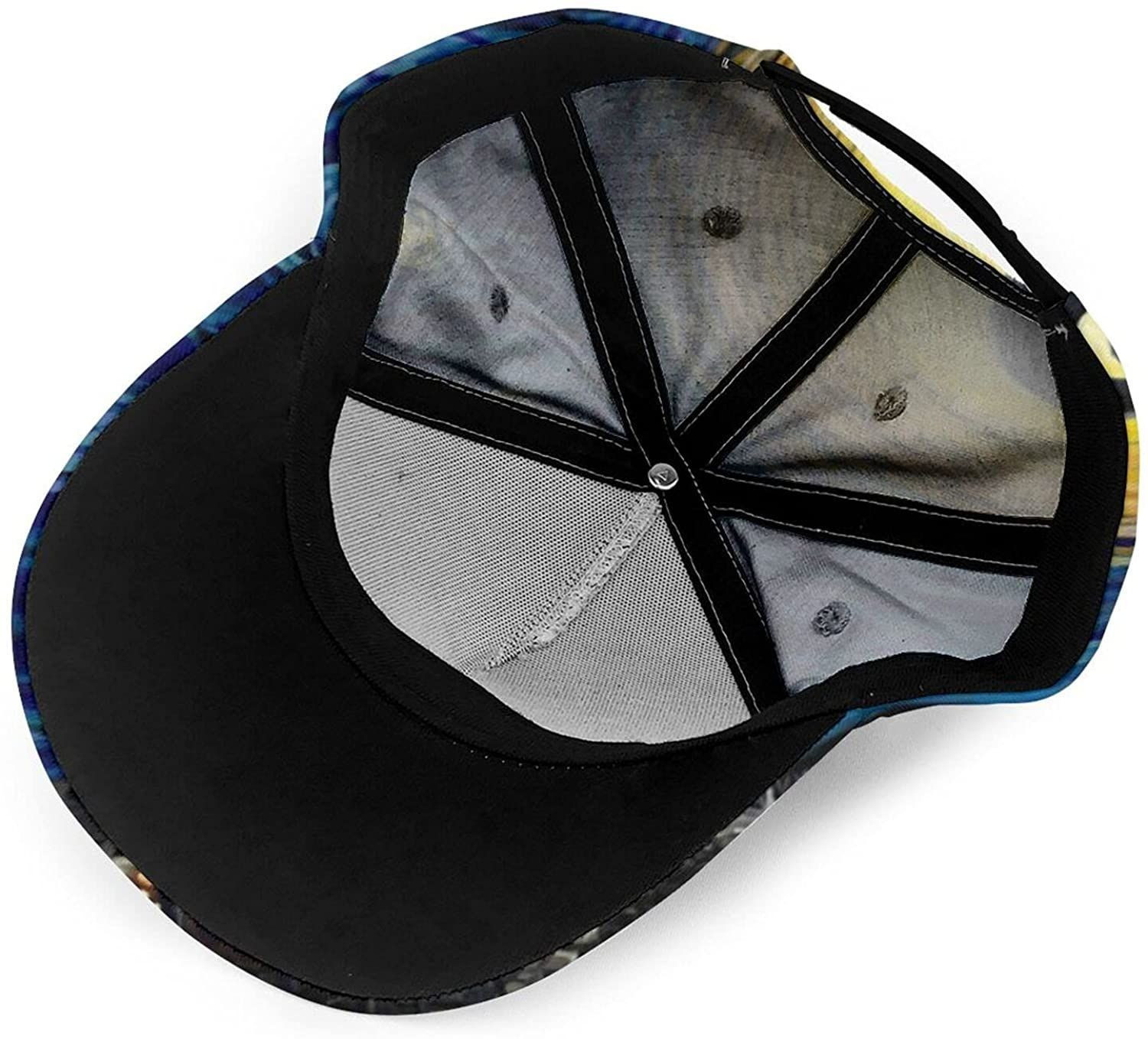 The Starry Night Print Casual Baseball 3D Cap Adjustable Twill Sports Dad Hats For Unisex Classic Cap Trucker Hats Custom Hats Gifts For Men & Women