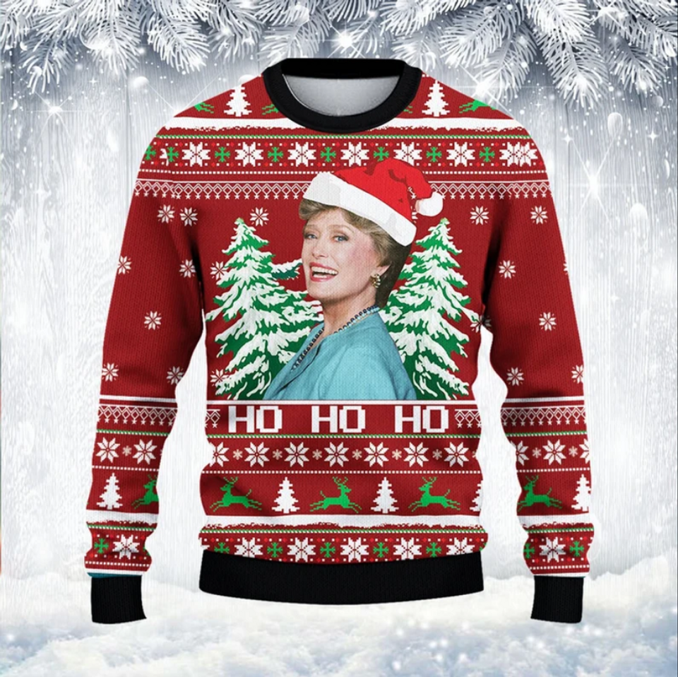 The Stay Golden Blanche Devereaux Christmas Ugly 3D SWEATER