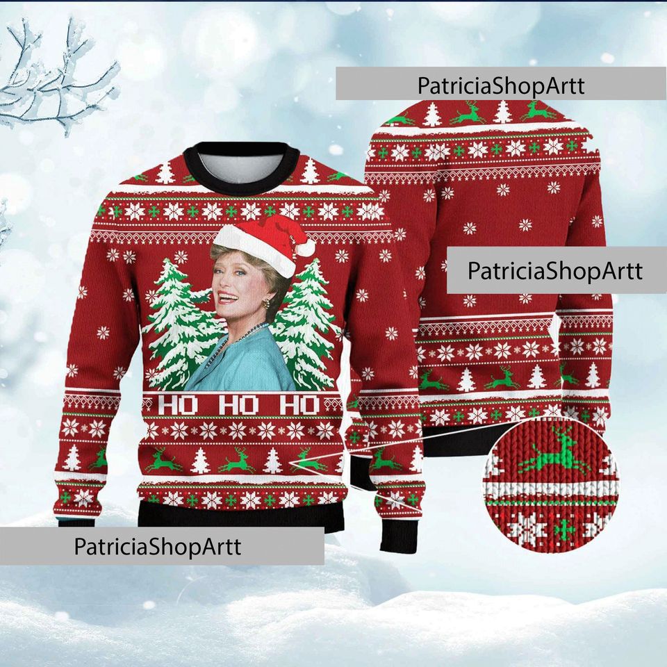 The Stay Golden Blanche Devereaux Christmas Ugly Christmas Sweater