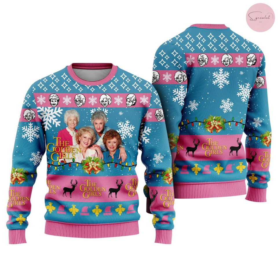 The Stay Golden Christmas Sweater, Thank You For Being A Friend Shirt