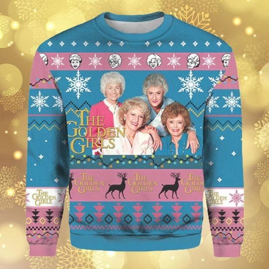 The Stay Golden Movie Ugly Christmas Sweater - Image 2