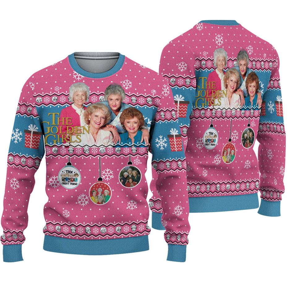 The Stay Golden Ugly Christmas Sweater