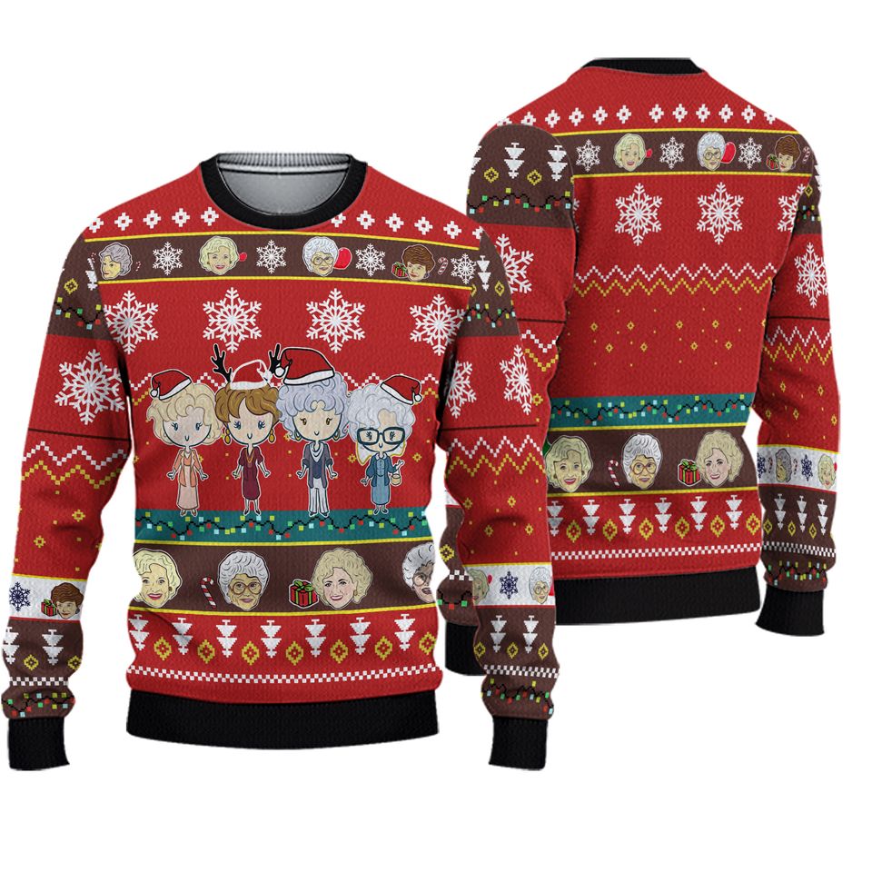 The Stay Golden Ugly Christmas Sweater
