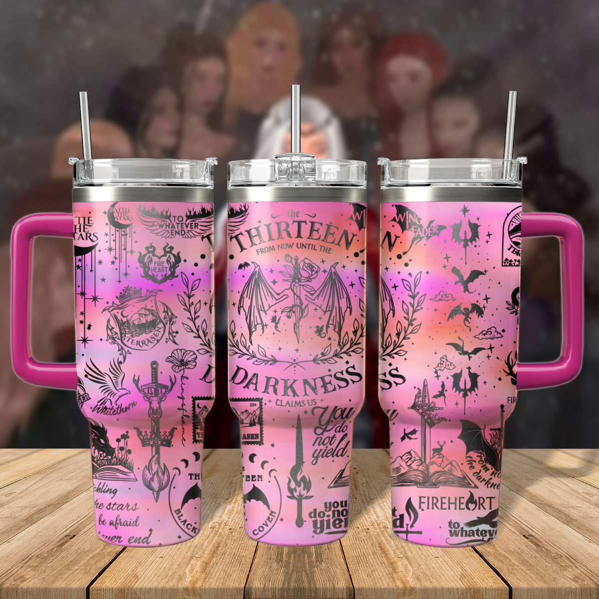 The Thirteen Throne Of Glass Book Custom Stanley Cup 40 oz 30 oz Tumbler With HandleTVC2301568