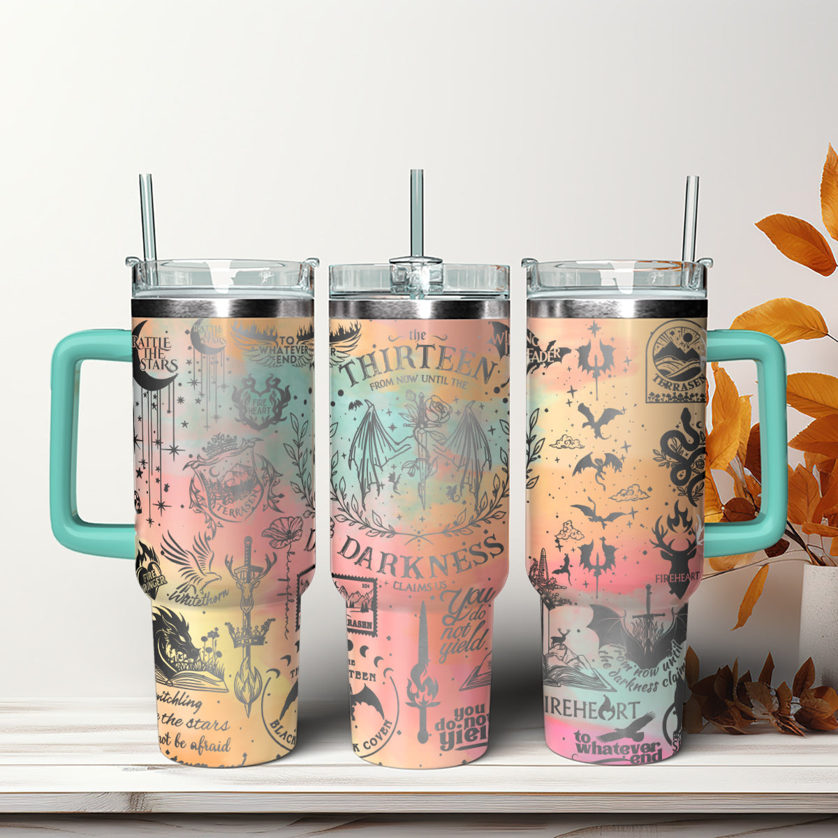 The Thirteen Throne Of Glass Book Custom Stanley Cup 40 oz 30 oz Tumbler With HandleTVC2301568