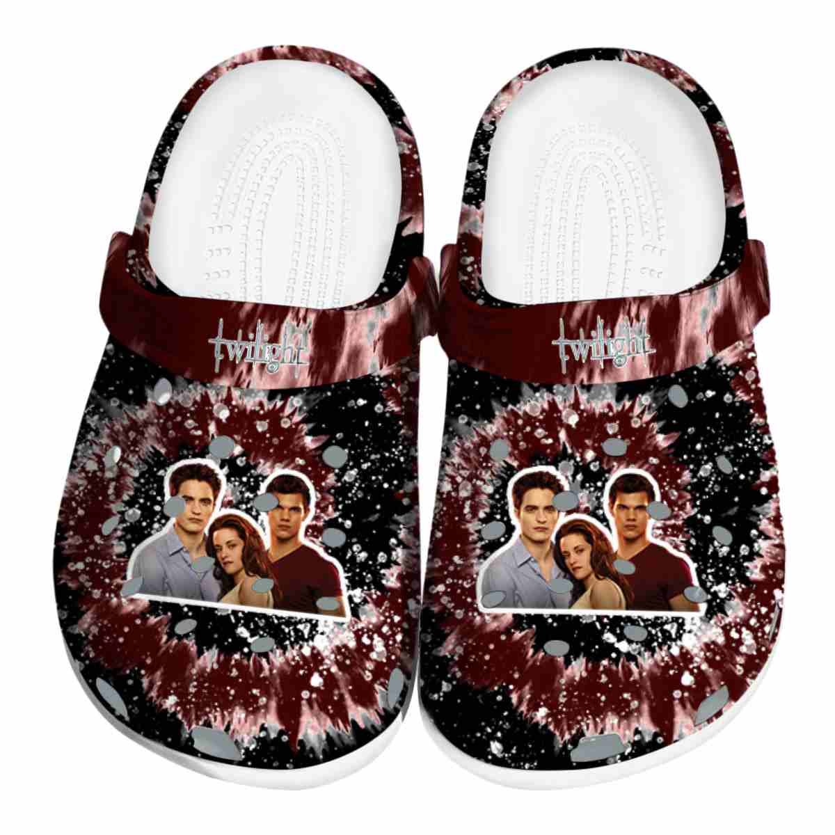 The Twilight Saga Movie Crocs Crocband Clogs Shoes Comfortable For Men Women and Kids