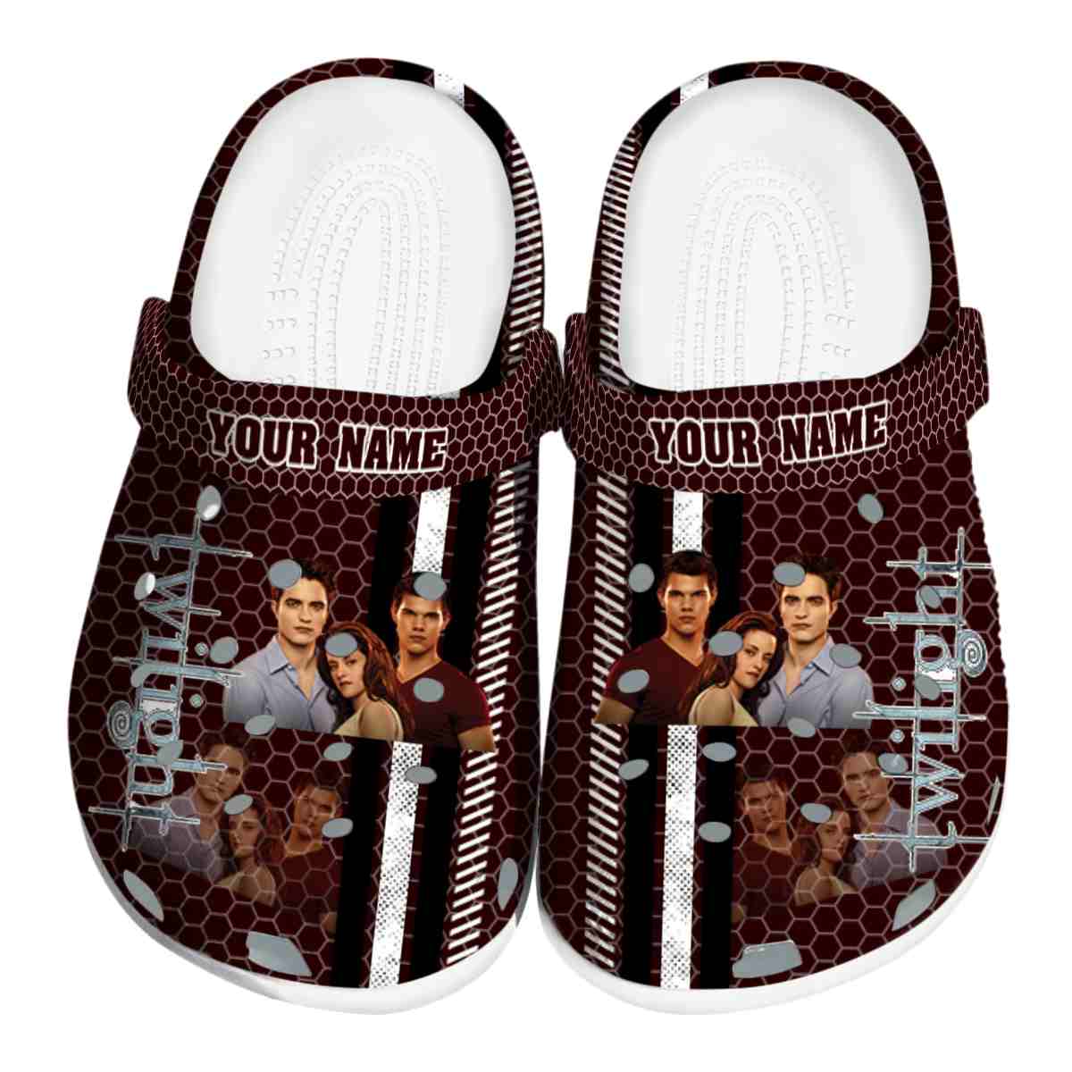 The Twilight Saga Movie Crocs Crocband Clogs Shoes Comfortable For Men Women and Kids