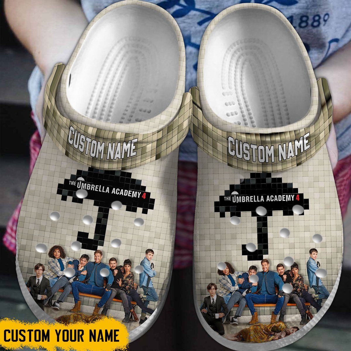 The Umbrella Academy 4 TV Series Crocs Crocband Clogs Shoes Comfortable For Men Women and Kids