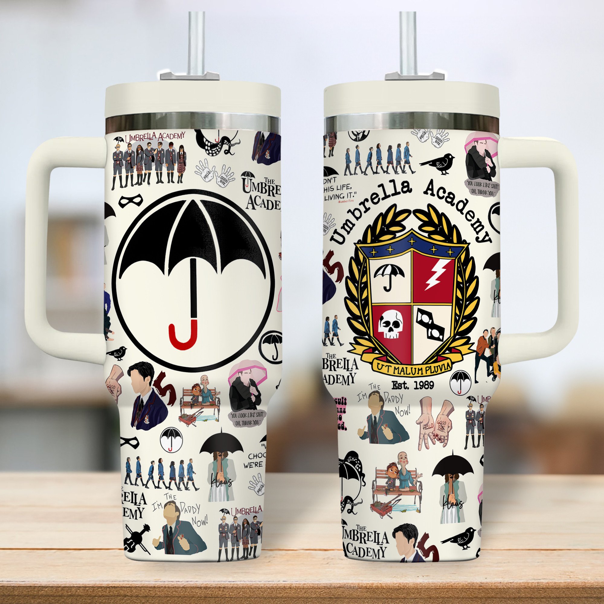 The Umbrella Academy TV Series Custom Stanley Cup 40 oz 30 oz Tumbler With HandleTVC2301316