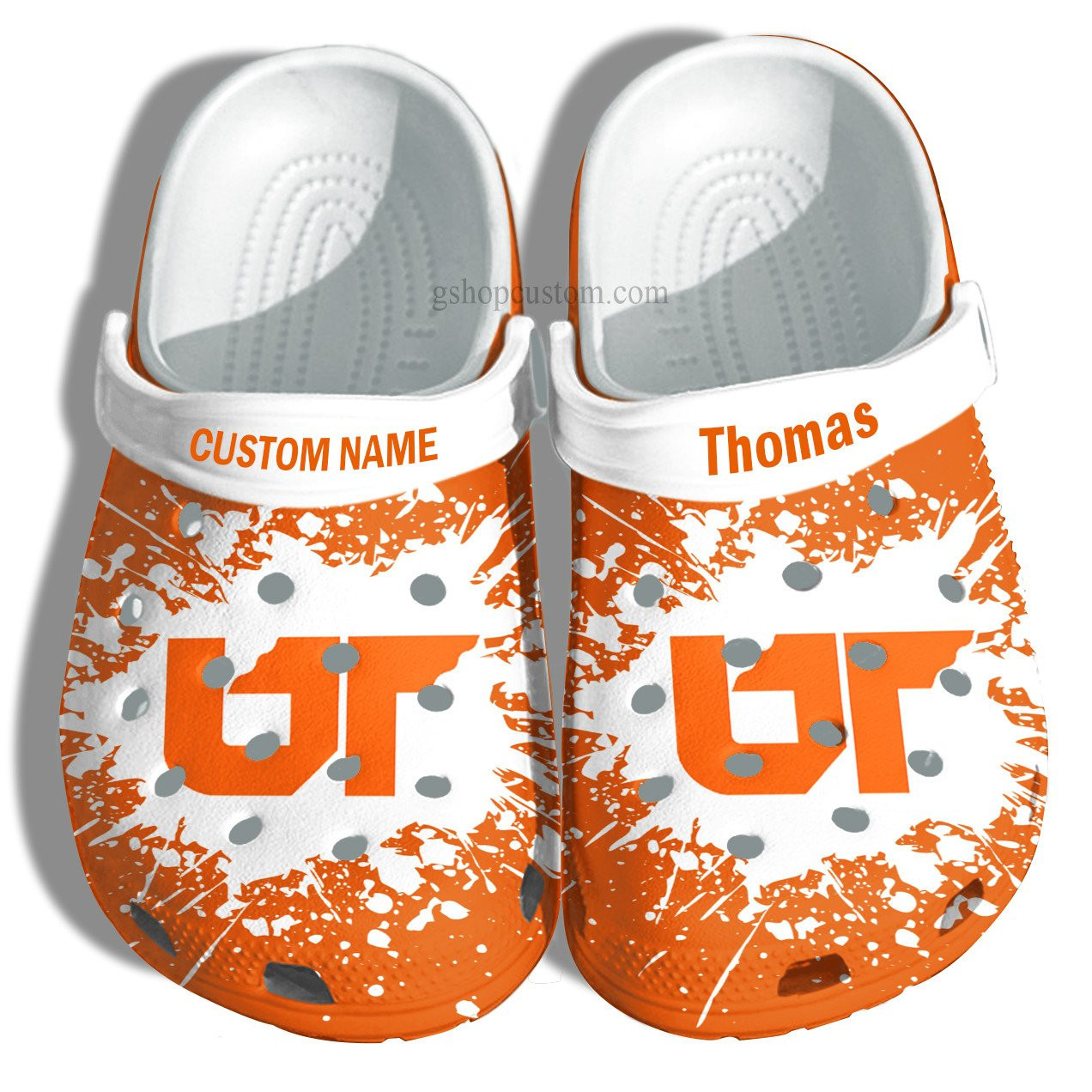The University Of Tennessee At Martin Graduation Gifts Croc Shoes Customize- Admission Gift Shoes
