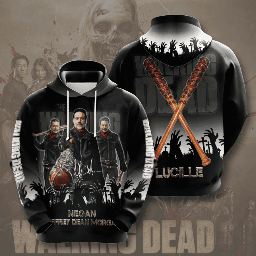 The Walking Dead 3D All Over Print Hoodie, Zip Hoodie