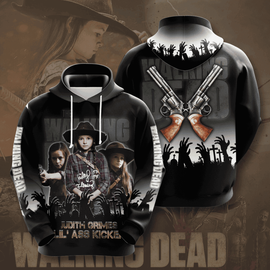 The Walking Dead 3D All Over Print Hoodie, Zip Hoodie