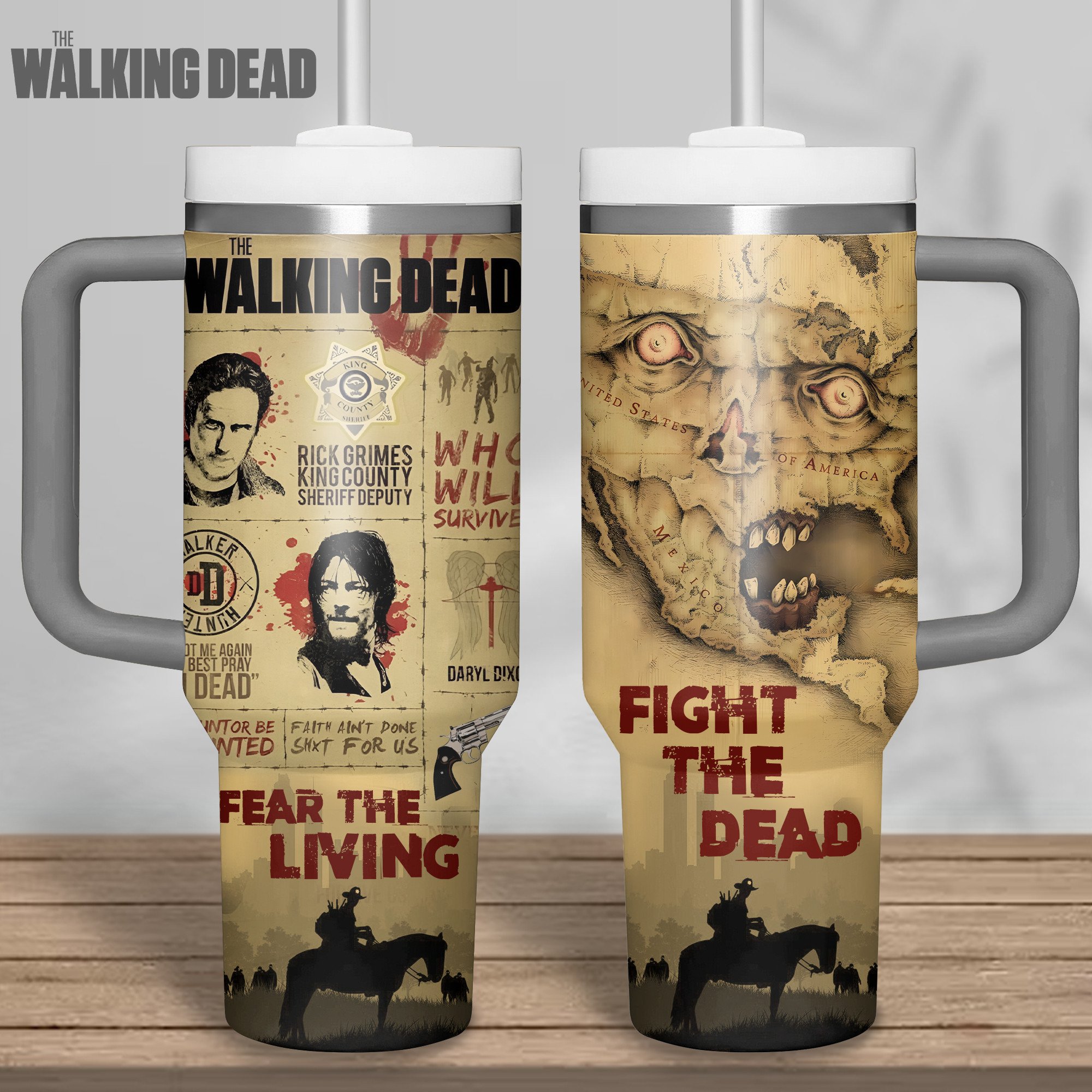 The Walking Dead Games Custom Stanley Cup 40 oz 30 oz Tumbler With HandleTVC2301262