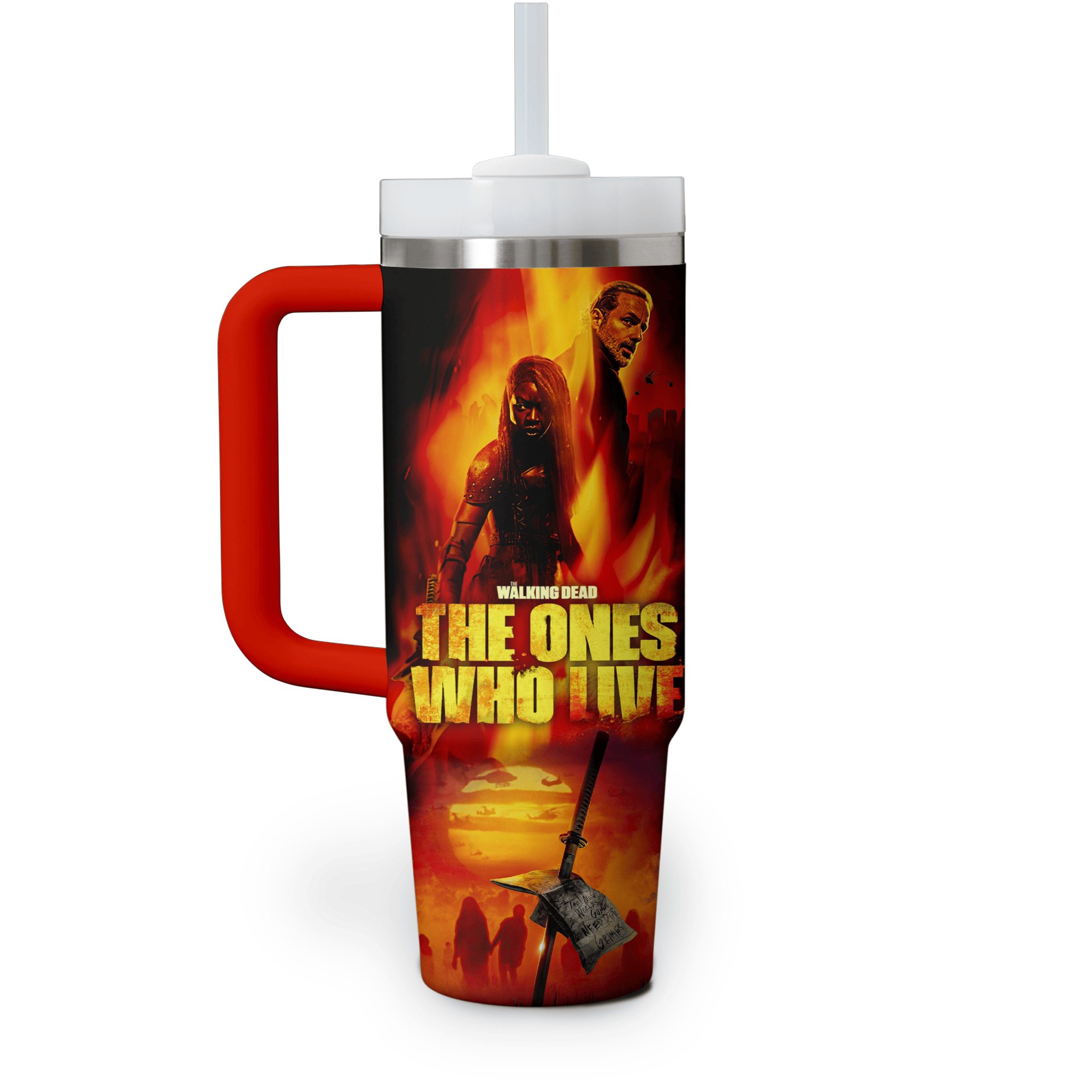The Walking Dead Games Custom Stanley Cup 40 oz 30 oz Tumbler With HandleTVC2301768 - Image 3