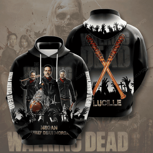 The Walking Dead Negan Lucille 3D All Over Print Hoodie, Zip Hoodie