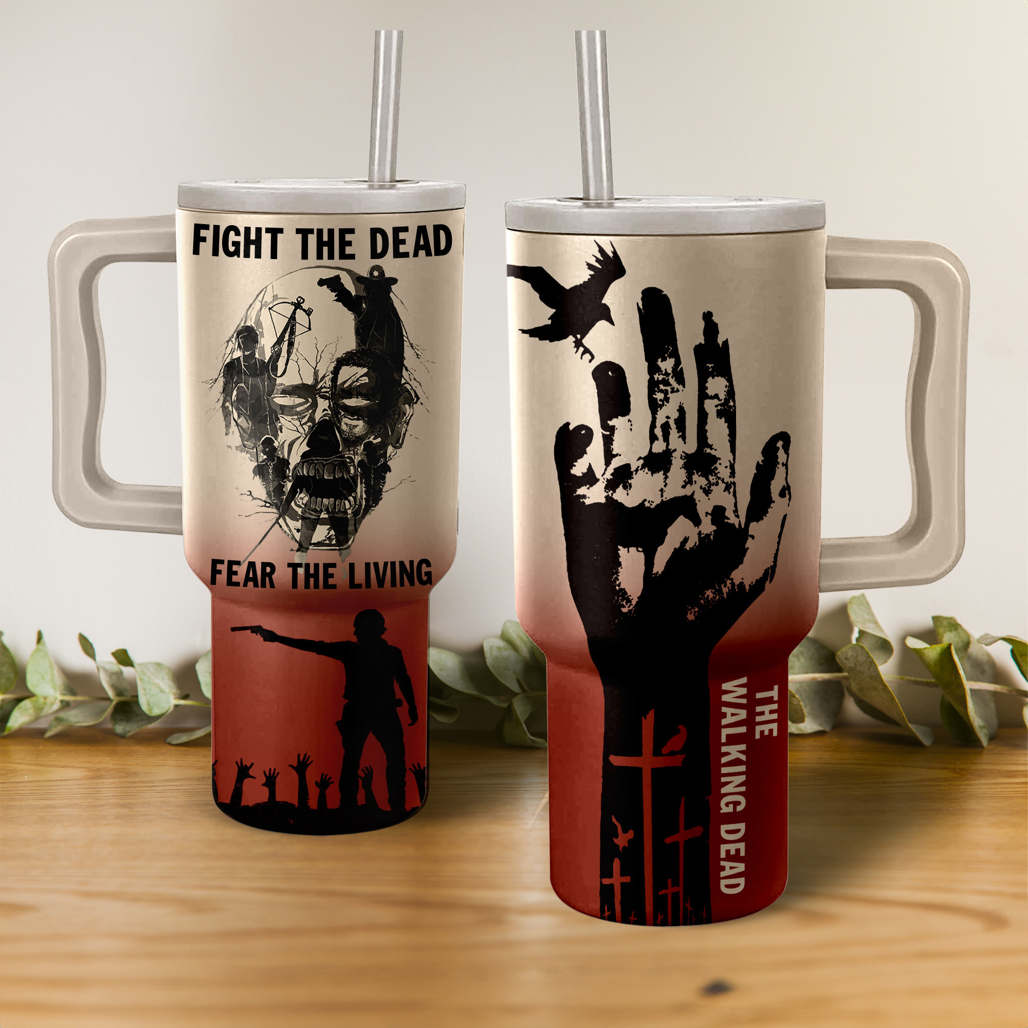 The Walking Dead TV Series Custom Stanley Cup 40 oz 30 oz Tumbler With HandleTVC2301154