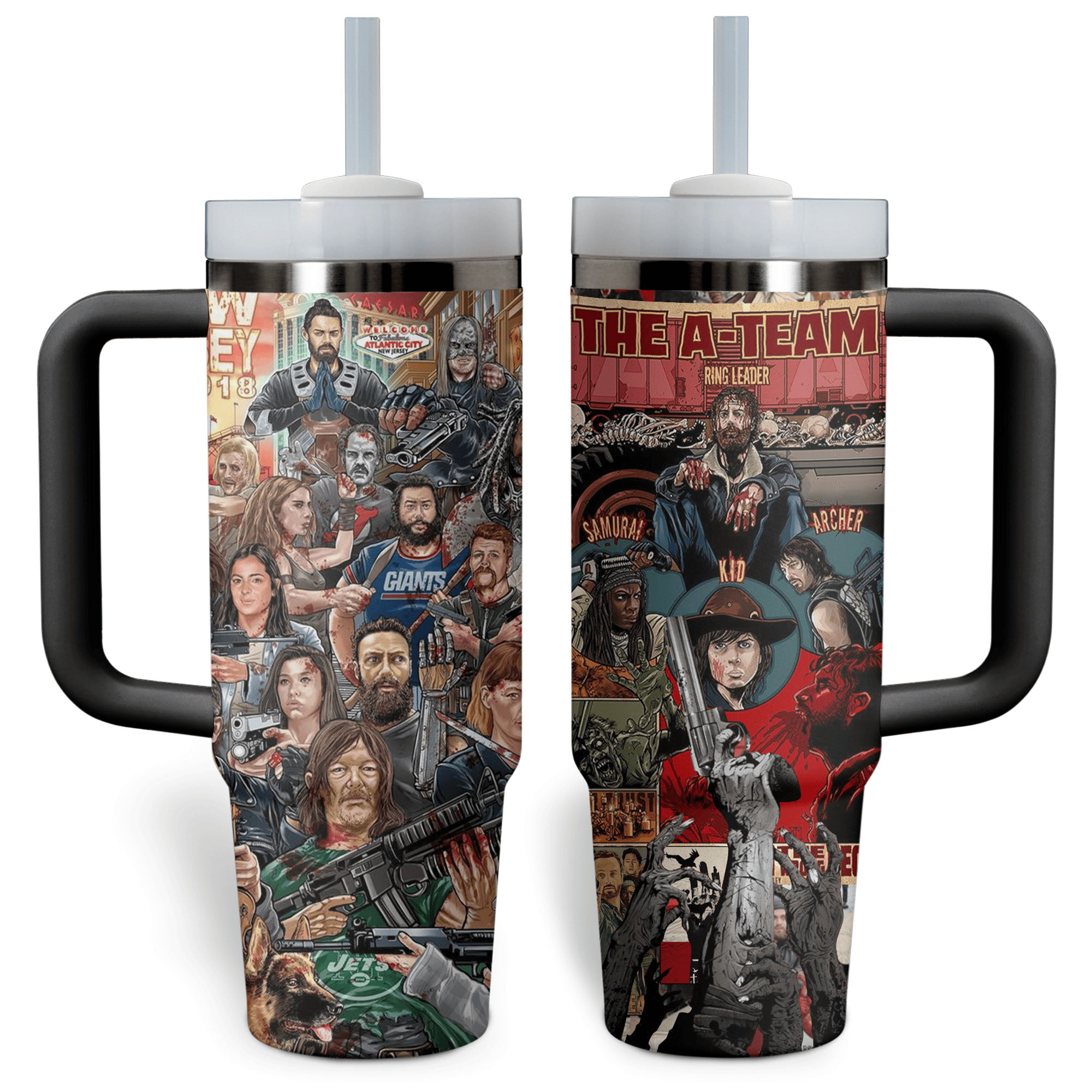 The Walking Dead TV Series Custom Stanley Cup 40 oz 30 oz Tumbler With HandleTVC2301525