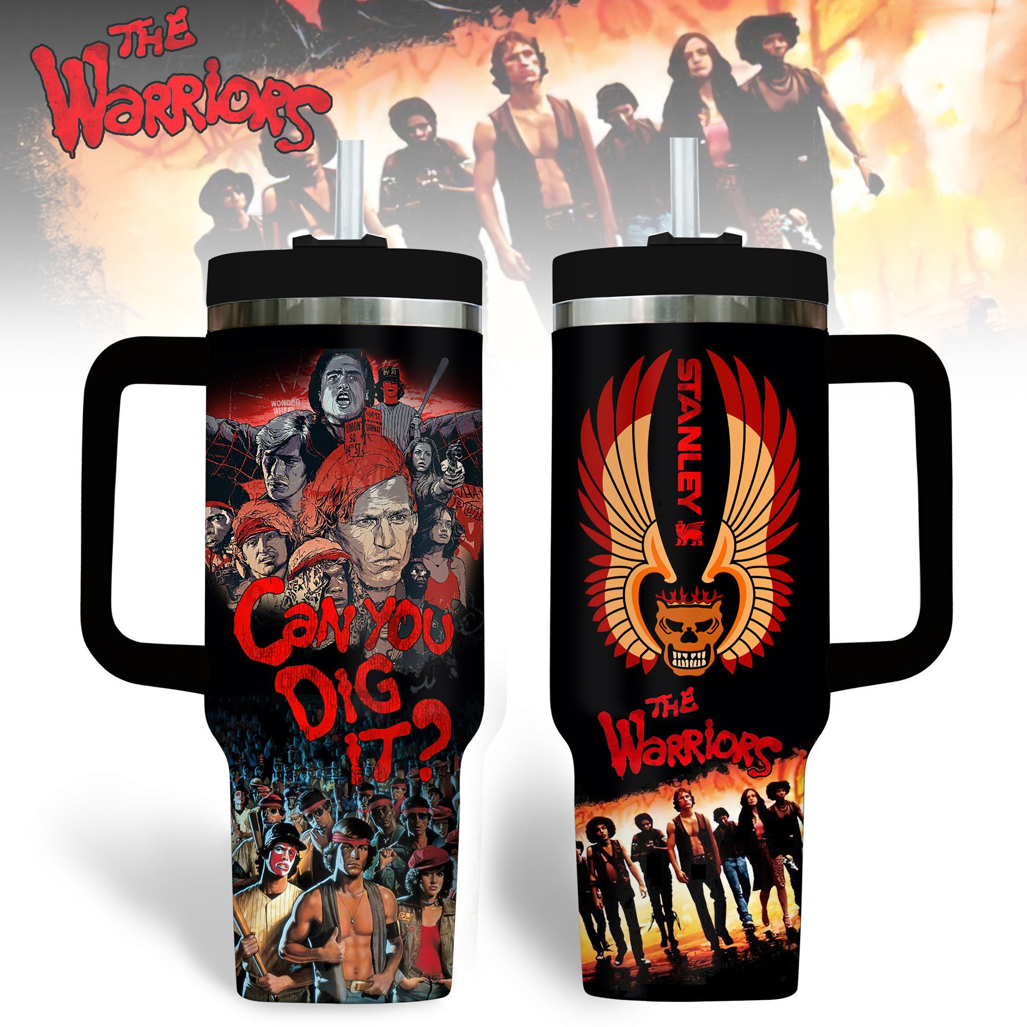 The Warriors Movies Custom Stanley Cup 40 oz 30 oz Tumbler With HandleTVC2301178