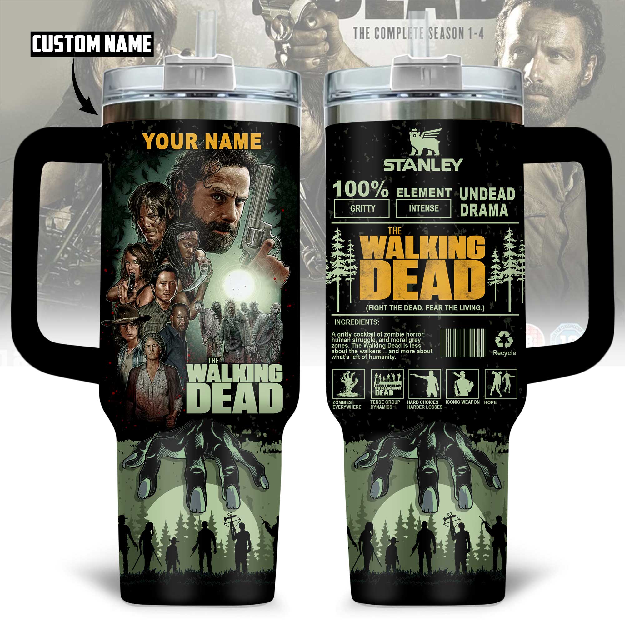 The Weeknd Music Custom Stanley Cup 40 oz 30 oz Tumbler With HandleTVC2301172