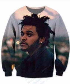 The Weeknd Ugly Christmas Sweater Adult 3D Funny Matching for family